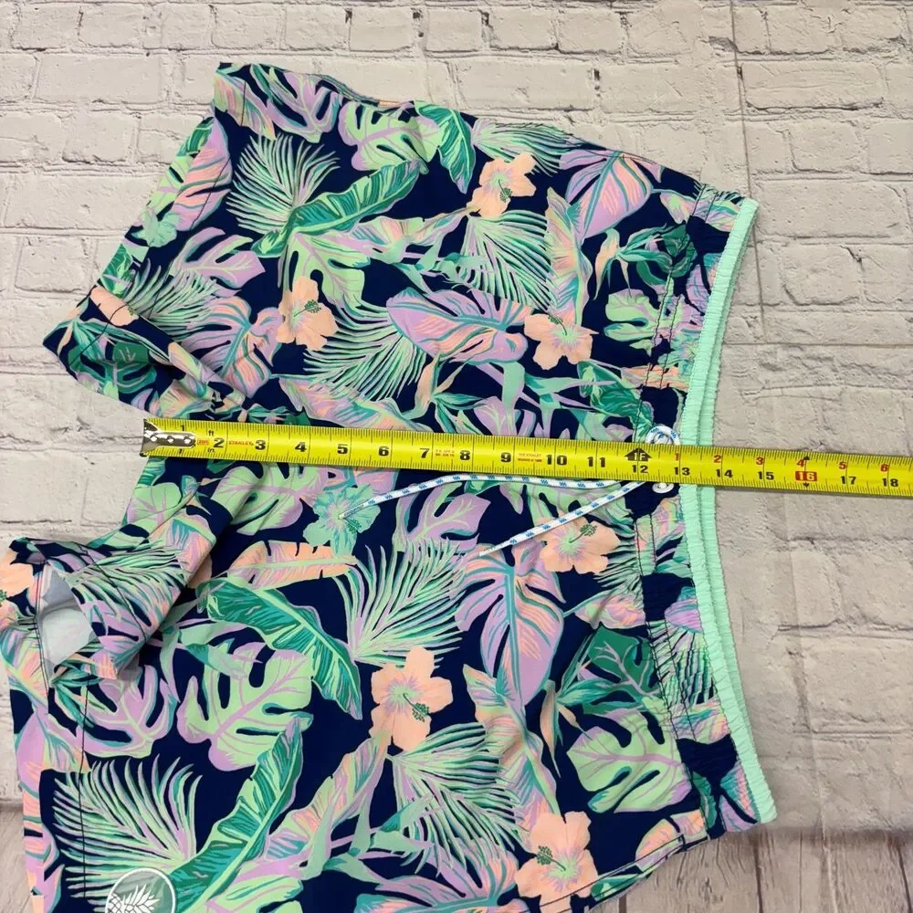Chubbies Men Swimwear Swim Trunks Shorts Size Large Floral D039 -28